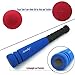 Aoneky 11.8 Inch Mini Foam Baseball Bat and Ball Set for Toddlers 1-3 Years, Soft & Safe First Bat, Lightweight T-Ball Bat for Boys Girls, Indoor Outdoor Sports Toy (Blue)