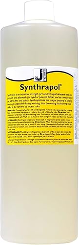 Synthrapol de Jacquard, resistencia industrial, detergente neutro de pH 1 cuarto de galón