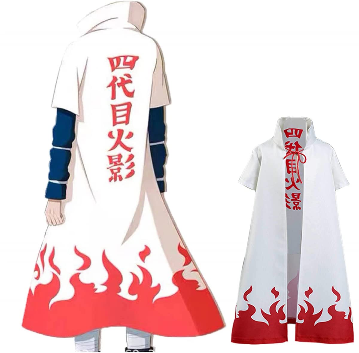 Buy Goodern Compatible for 4th Hokage Ninja Cloak Robe Costume,Minato