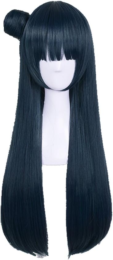 SUNCOS LoveLive ! Sunshine ! Aqours Full Hair Female Cosplay Wigs Have Feather (Tsushima Yoshiko)