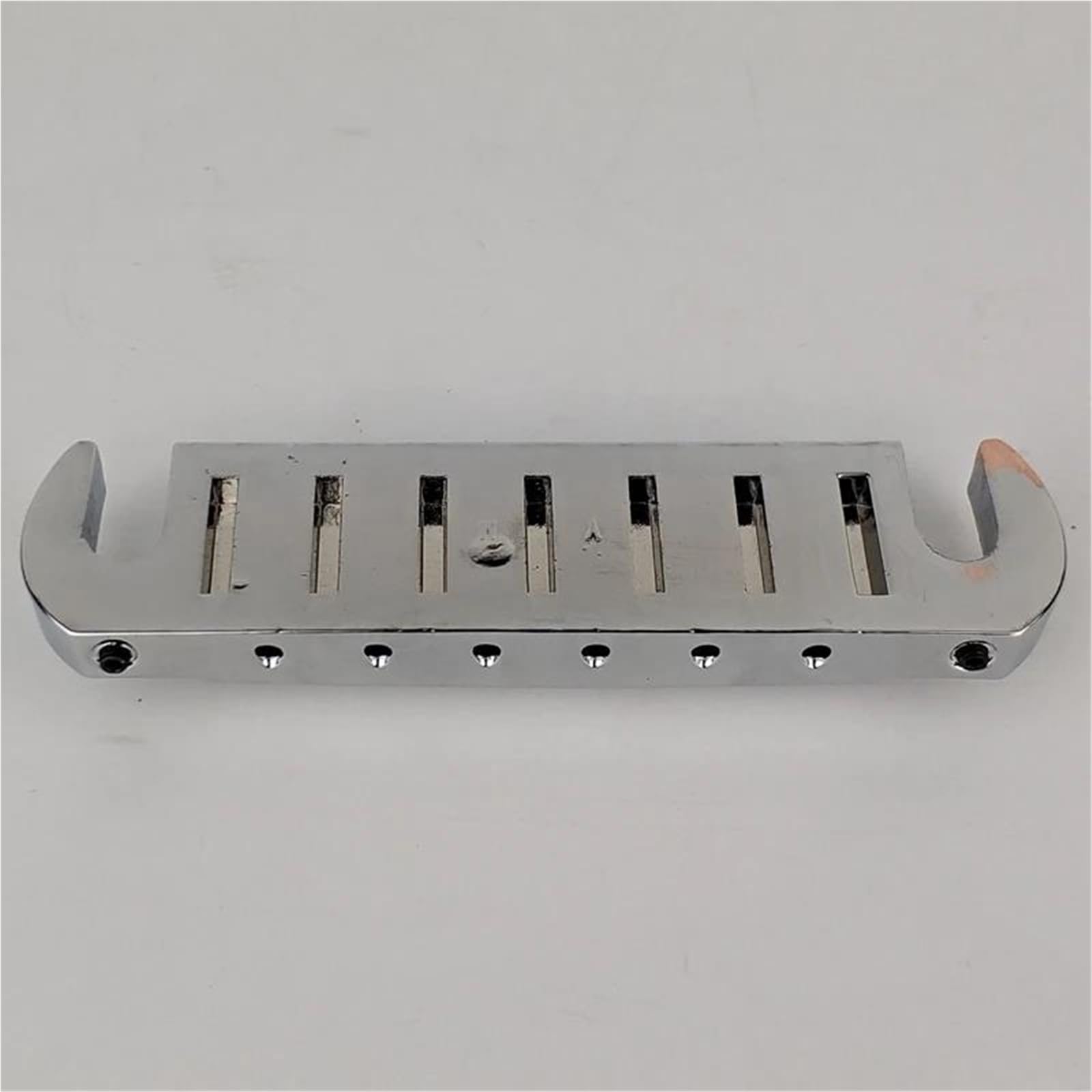 Puente de cola envolvente ajustable cromado plateado para guitarra eléctrica LP Puente Genérico Guitarra Acústica