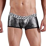 XUBA Mens Low Rise Sexy Underwear Trunk Boxer Brief 1110