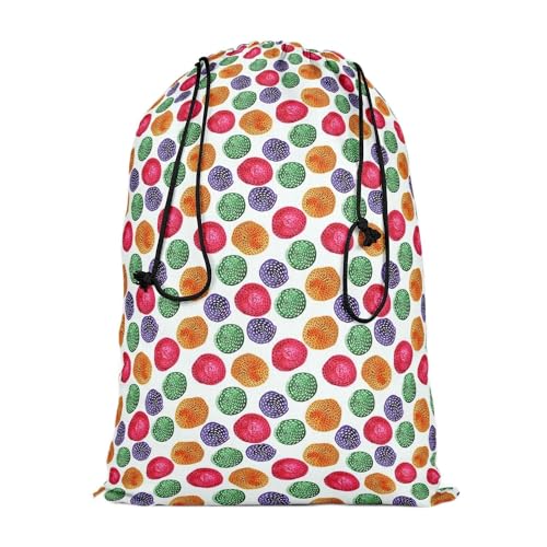 Image of ArtzFolio Watercolor Circles D5 | Reusable Sack Bag | Bag for Gym, Storage, Vegetable & Travel