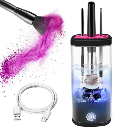 Tpsofy Electric Makeup Brush Cleaner Machine