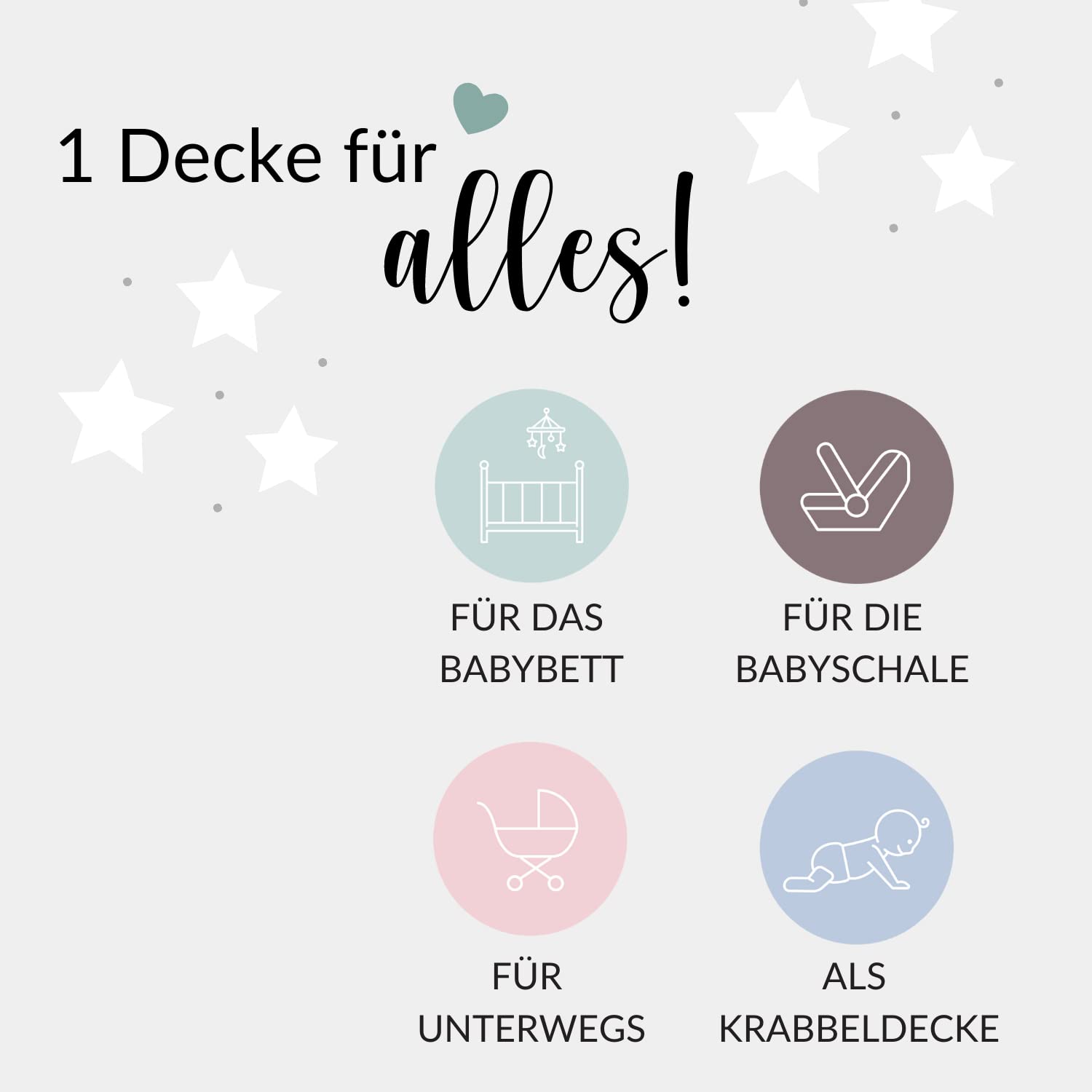 kids&me Manta para bebé de algodón 100% orgánico KBA – Colchas Manta cálida para bebés perferkt para otoño e invierno – Manta de algodón beige fabricada en Alemania – Manta infantil 70 x 100 cm