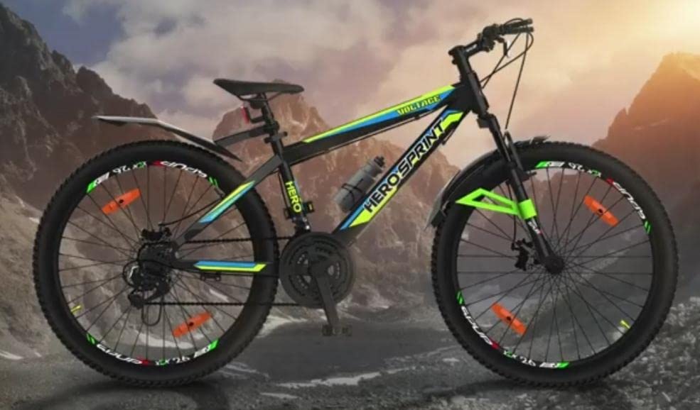Image of Hero Sprint Voltage 26T DX Cycle with 21SPEED Dual DISC