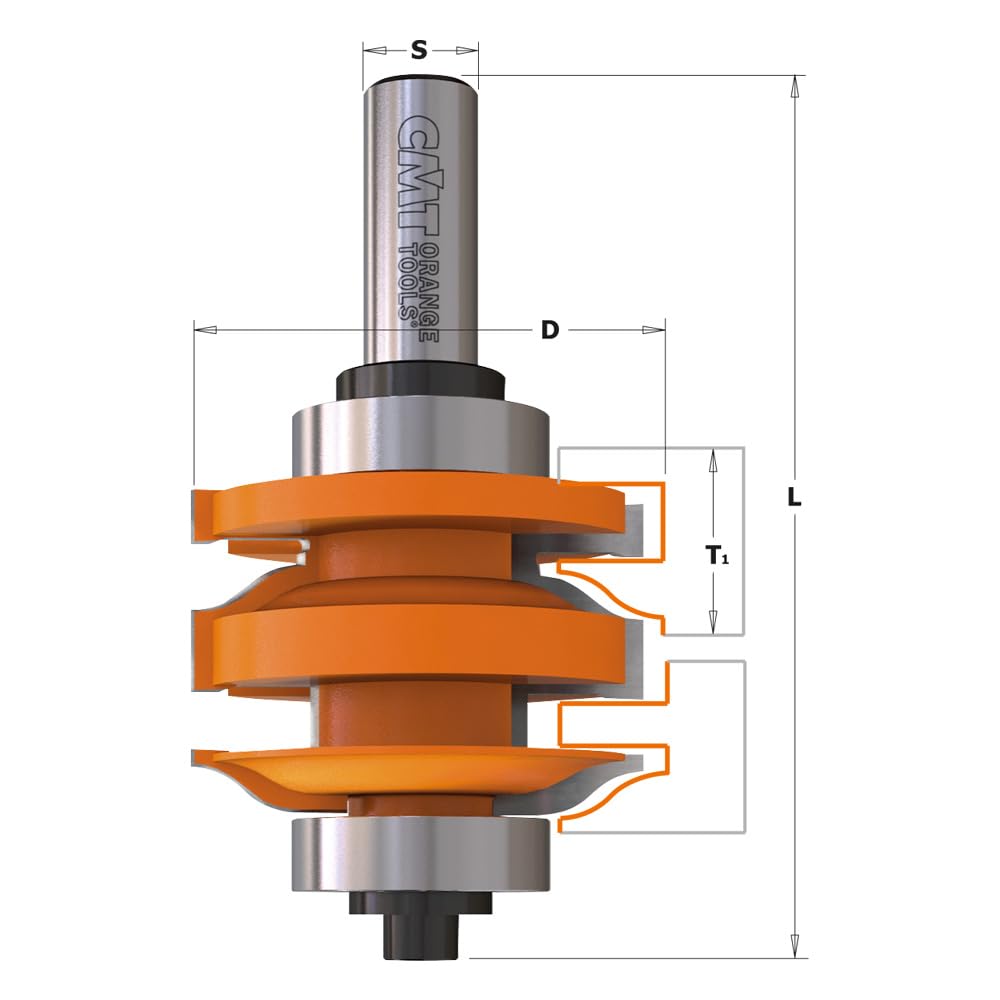 Cmt orange tools 95550611 - aardbei voor toetreding hm s 12