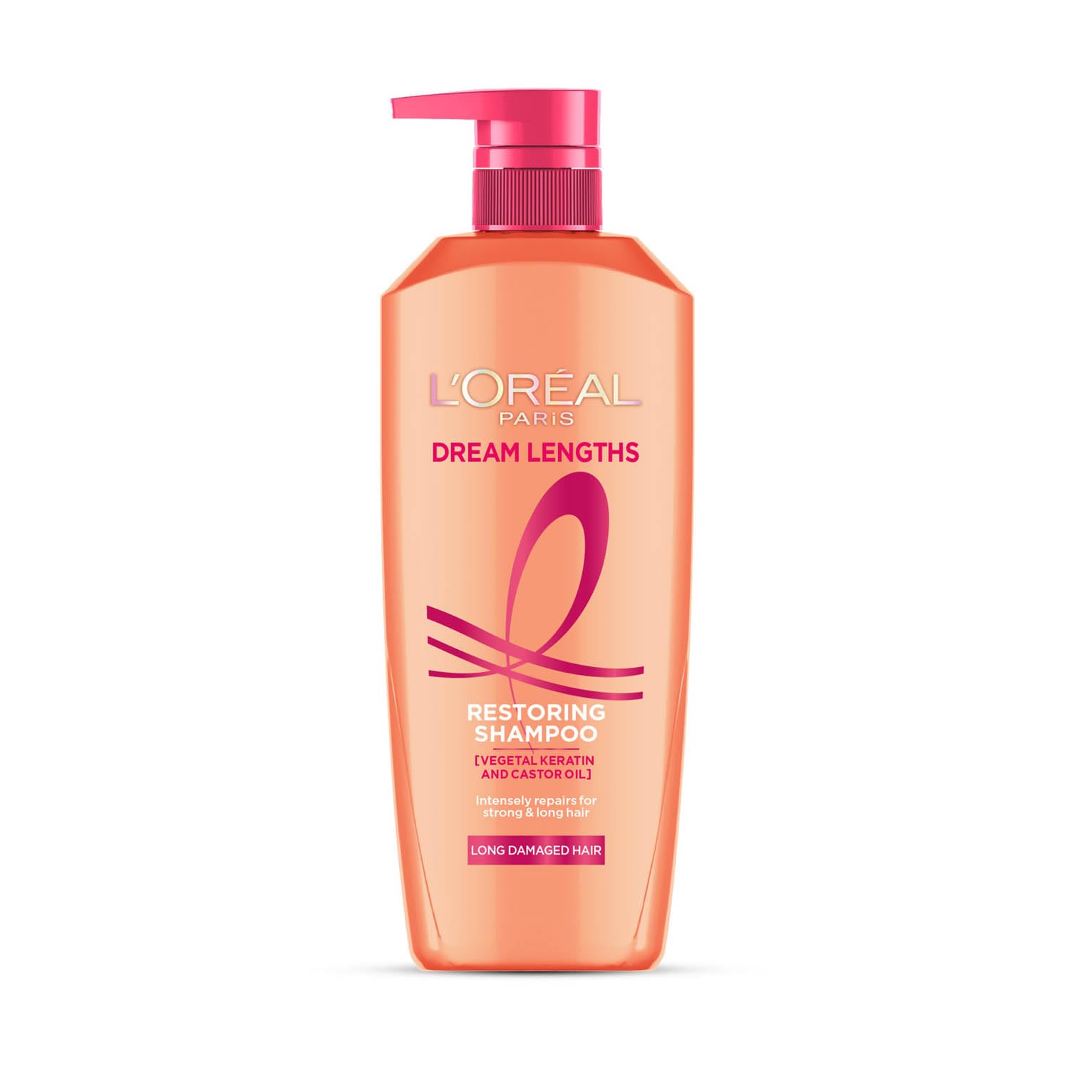 L'Oreal Paris Shampoo, Nourish, Repair & Shine, For Long and Lifeless Hair, Dream Lengths, 1l