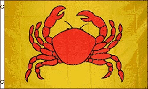 Crab Flag 3x5ft Poly by FlagsImp