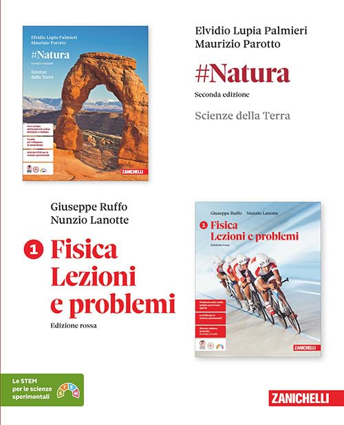 #Natura-Fisica. Lezioni e problemi. Ediz. Rossa. #Natura. Scienze della terra + Fisica. Per le Scuole superiori (Vol. 1)
