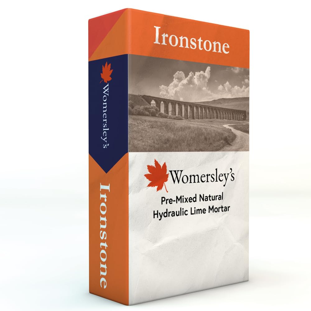 Womersleys Ironstone Old White Mortar NHL 3.5 Based Pre mixed Natural Hydraulic Lime And Sand