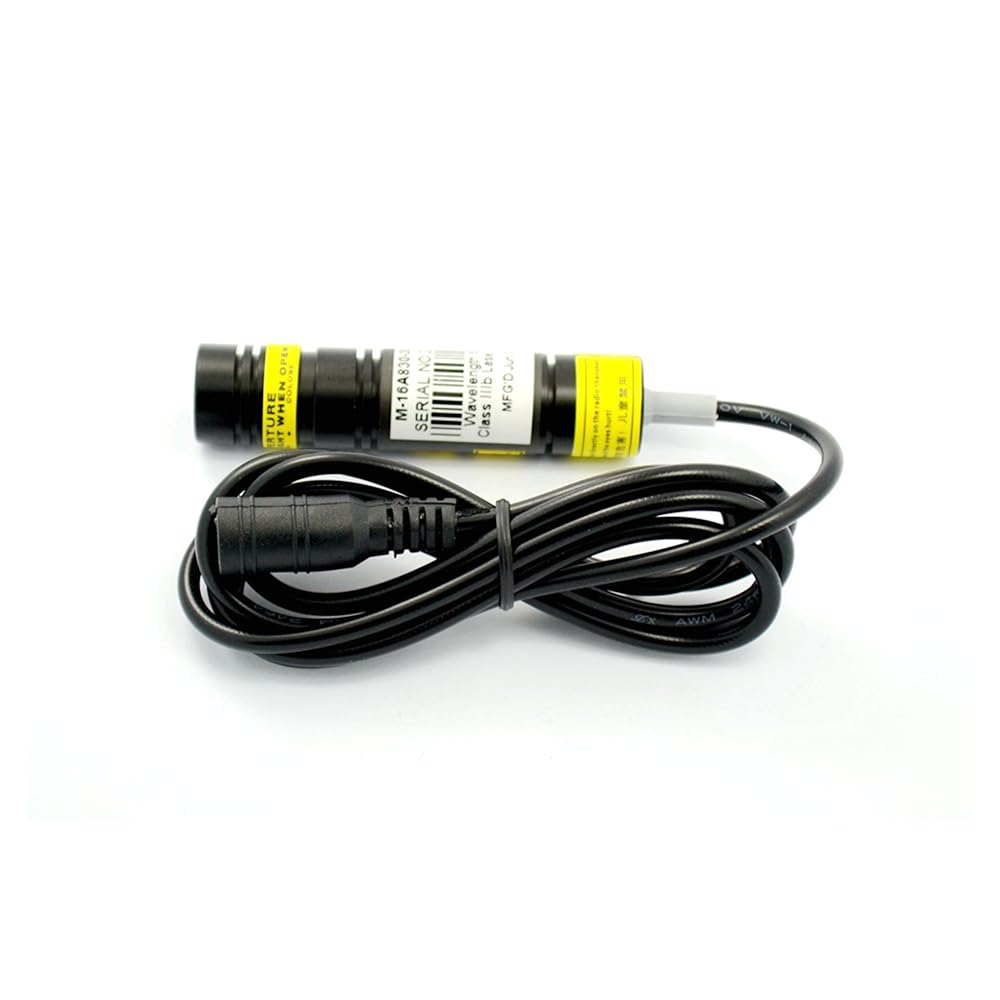Industrial Violet Blue 405nm 100mw Laser Line Diode Modul 5V K9 Objektiv mit Treiber in 16x68mm