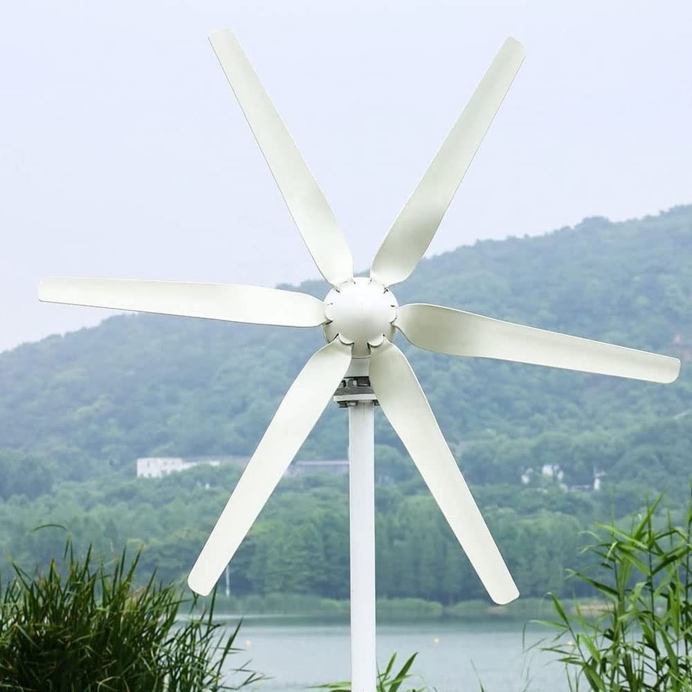Generador de turbina eólica de 600 W, potencia de molino de viento eficiente para soluciones de energía doméstica e industrial, generador de energía renovable ecológico