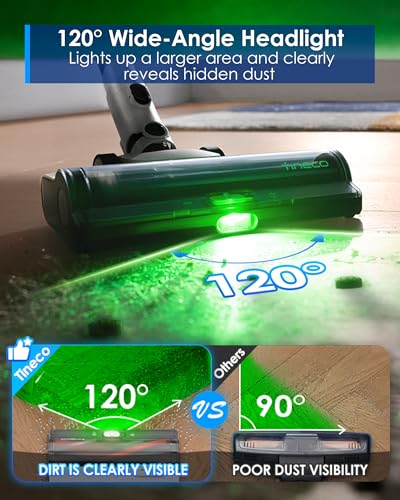 Image of Tineco Pure ONE Station 5 Cordless Smart Vacuum with 2.5L Auto Dust Base, Full-Path Self-Cleaning, 175AW Suction, ZeroTangle Tech, Stick Vacuum Cleaner for Pet Hair, Carpet & Hard Floor