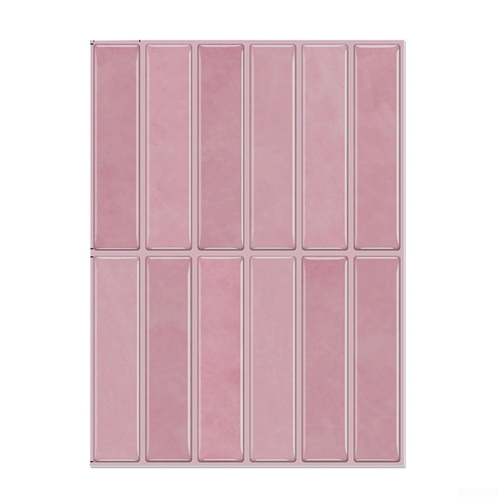 Revêtement mural cuisine en vinyle base ABS stable effet biseauté GST21