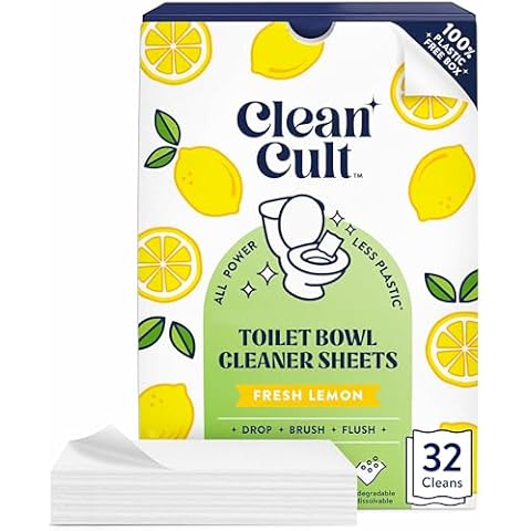 Cleancult Toilet Bowl Cleaner Sheets Cover