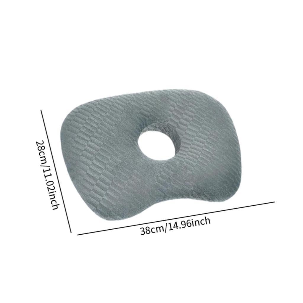 Cuscinetto per Piercing All'orecchio, Supporto Auricolare Ergonomico, Cuscinetto Laterale Curvo per L'uso Contro I Punti di Pressione in Soggi, Grigio