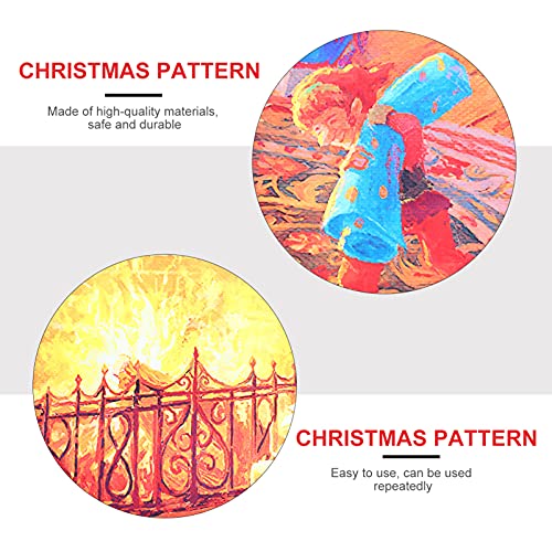 Mobestech Natal Pano de Fundo Da Foto Fundo Exibição De Pelúcia Tapeçaria Lareira Santa Xmas Party D