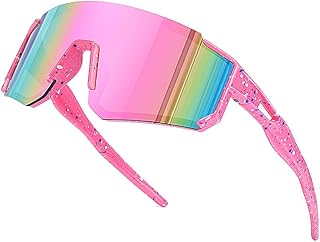 SEKKAF Kids Sunglasses Youth Baseball Sunglasses for Boys Girls Softball Sports Sun Glasses UV Protection
