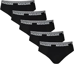 Navigare Slip Uomo Bielastico: Comfort Superiore e vestibilità Perfetta. Mutande Uomo Slip in Cotone, Confezione 5 Pezzi, Art. 874/E - 824. Edizione Limitata Esclusiva per Azzeta.