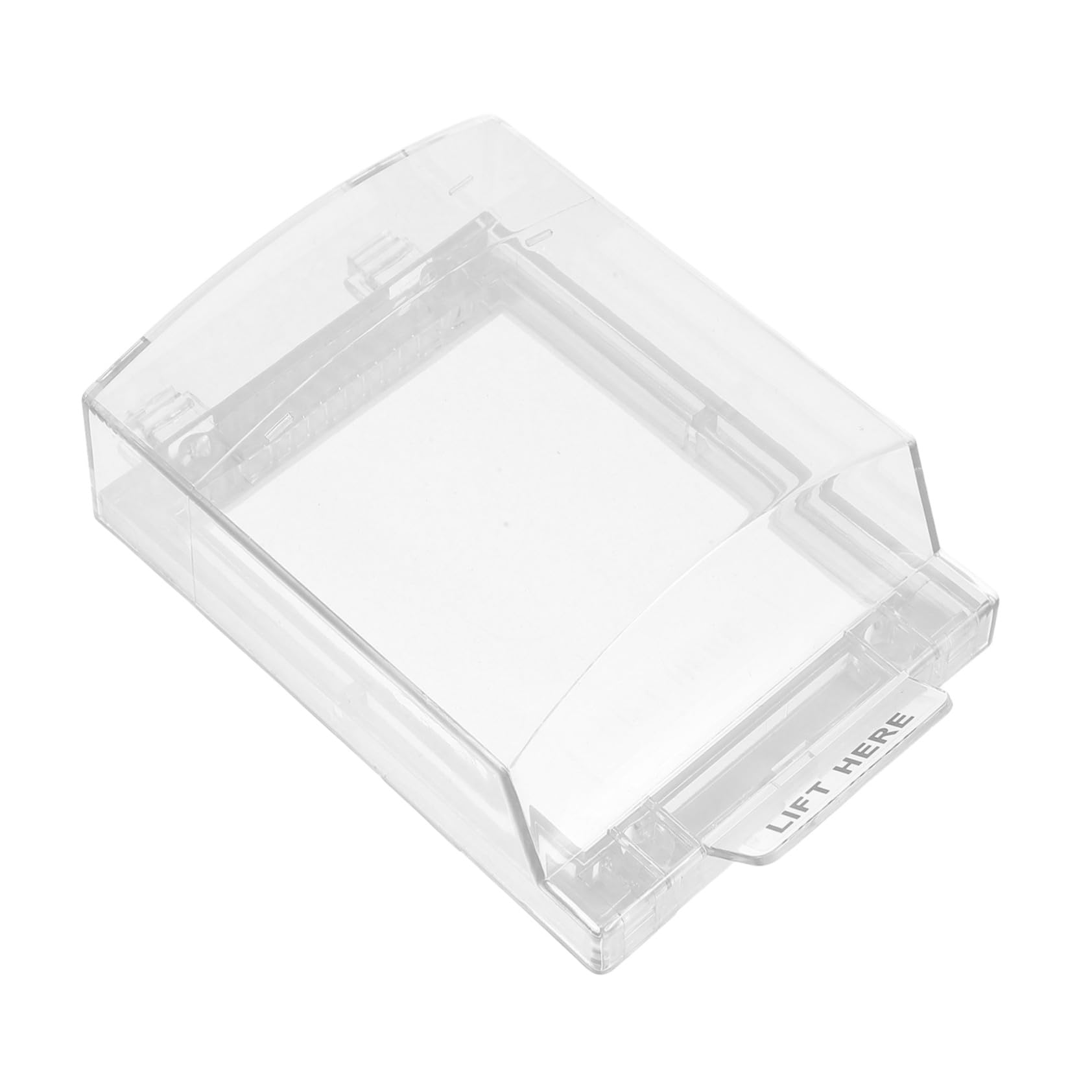 Protector de para Botón de Alarma Manual Funda Resistente para Interruptor de Reinicio de Protección para Puntos de contra Fuego Uso Interior y Exterior Escuelas y Oficinas