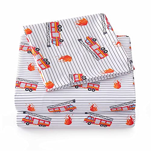 1500 Supreme Kids Bed Sheet Collection, Fun Colorful and Comfortable Boys and Girls Toddler Sheet Sets