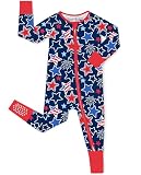 babee Reshinee Bamboo Viscose Baby Footie Pajama, Zipper Pajamas for Baby Boys & Baby Girls, Sleep and Play Footed Pajamas 12-18M