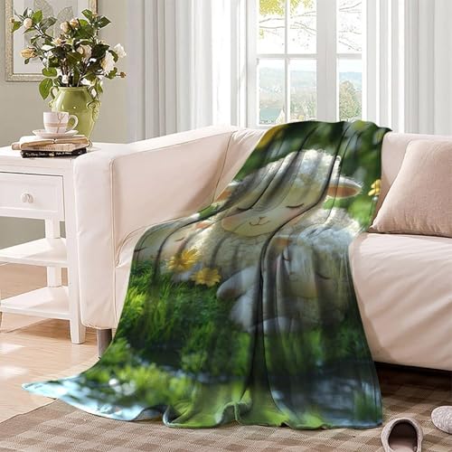 Couverture de voyage agneau 150x200cm contre frissons bureau