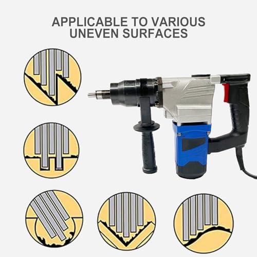 Desincrustador de agujas eléctrico, pistola neumática de eliminación de óxido de 4500 RPM, limpiador de escoria de 1100 W para soldadores, herramienta eficaz para eliminar óxido y escoria, 110 V