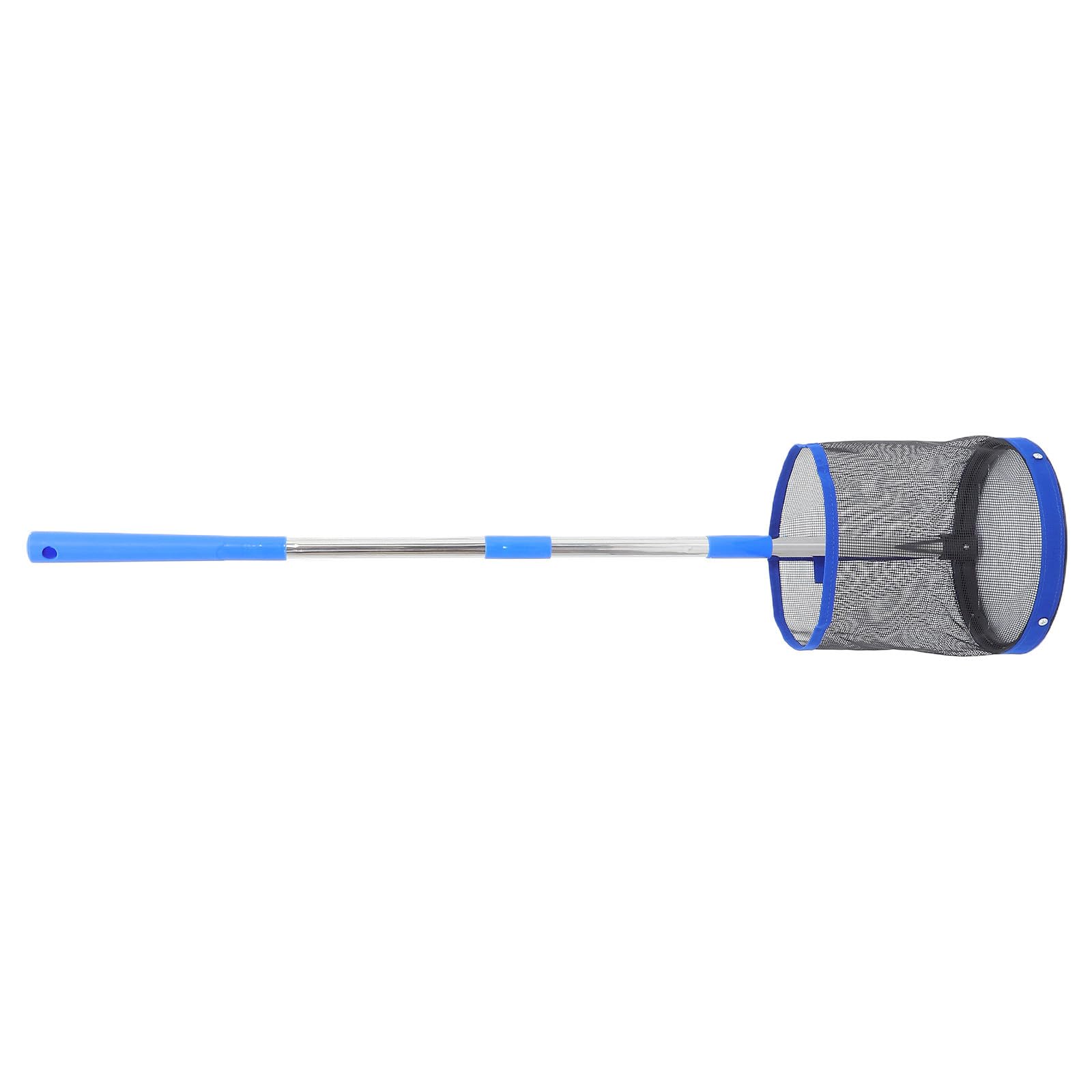 Healeved Recogedor Profesional de Balones de Tenis de Mesa Mango Largo, Capacidad Grande y Material Acero Inoxidable y Abs, Práctico para Entrenamiento y Uso Doméstico