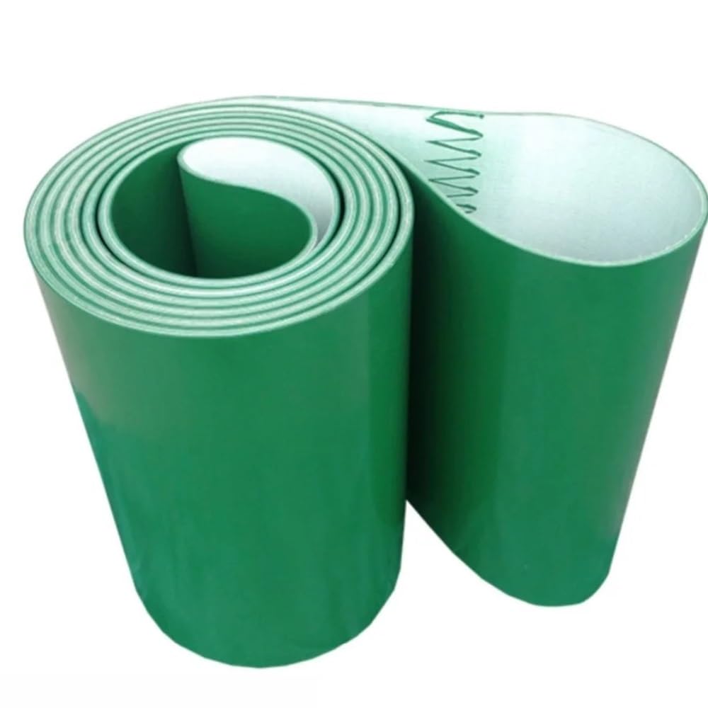 Umfang: 1000 x 200 x 2 mm PVC-Förderband, grün, Industriegurt