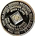30 Year Black and Silver Glitter NA Medallion Official Narcotics Anonymous Chip XXX