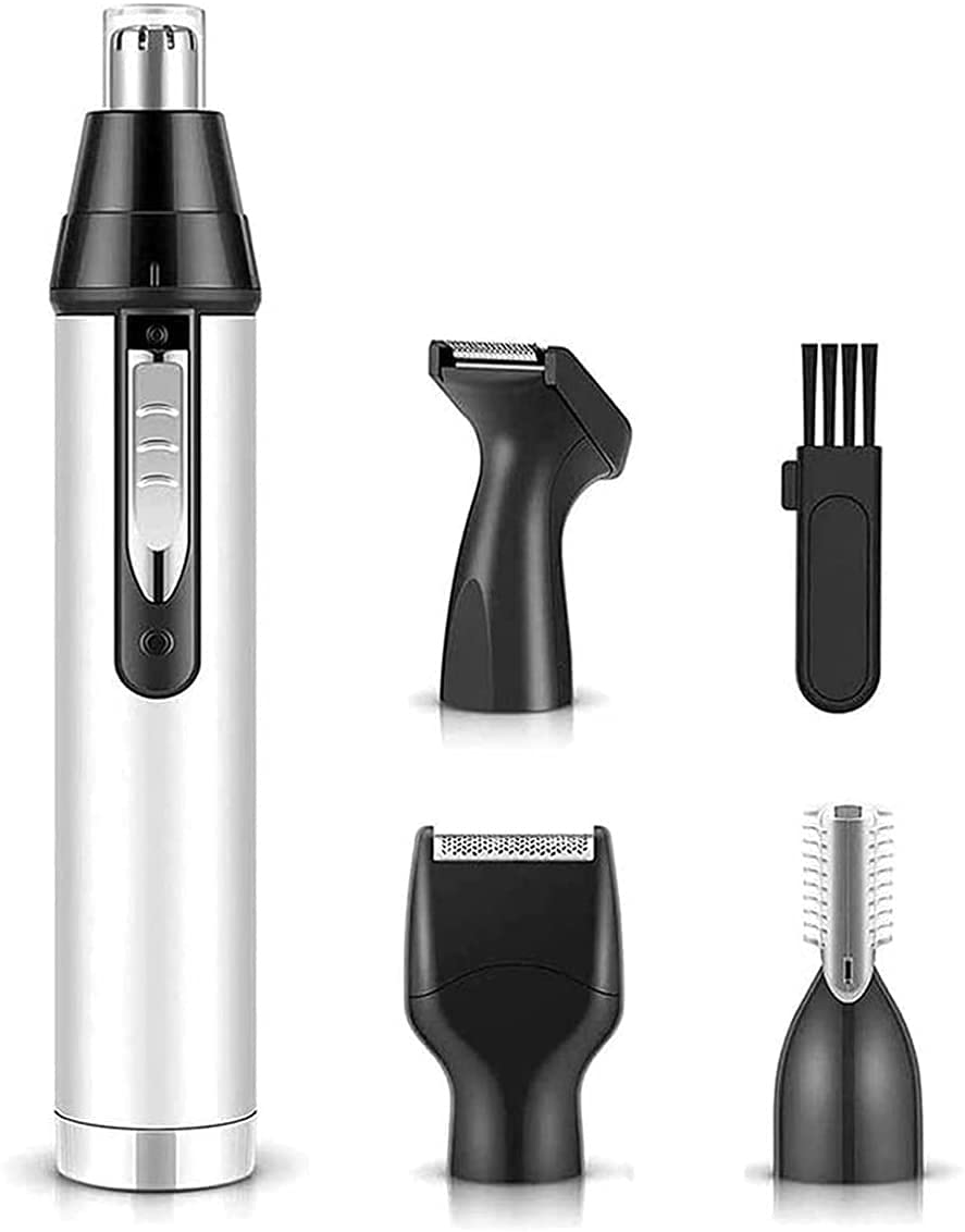 Trimmer per Dettaglio 4 in 1 per Naso, Orecchio, sopracciglio e Altri Dettagli