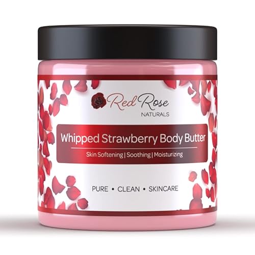 Miniatura 10 de Red Rose Naturals Mantequilla corporal Whipped Rainbow Glow de 8 onzas manteca de karité hidratante