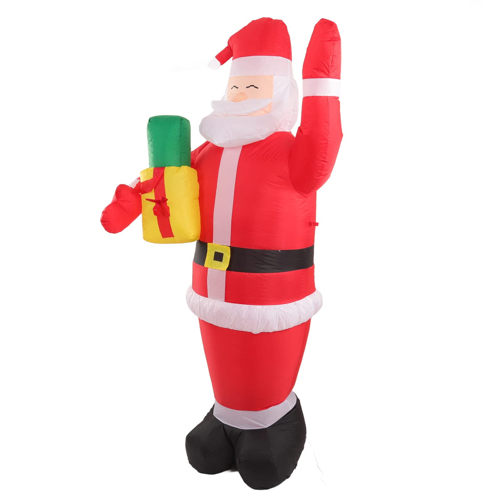Vieil homme de Noël gonflable et lumineux pour embellir votre pelouse