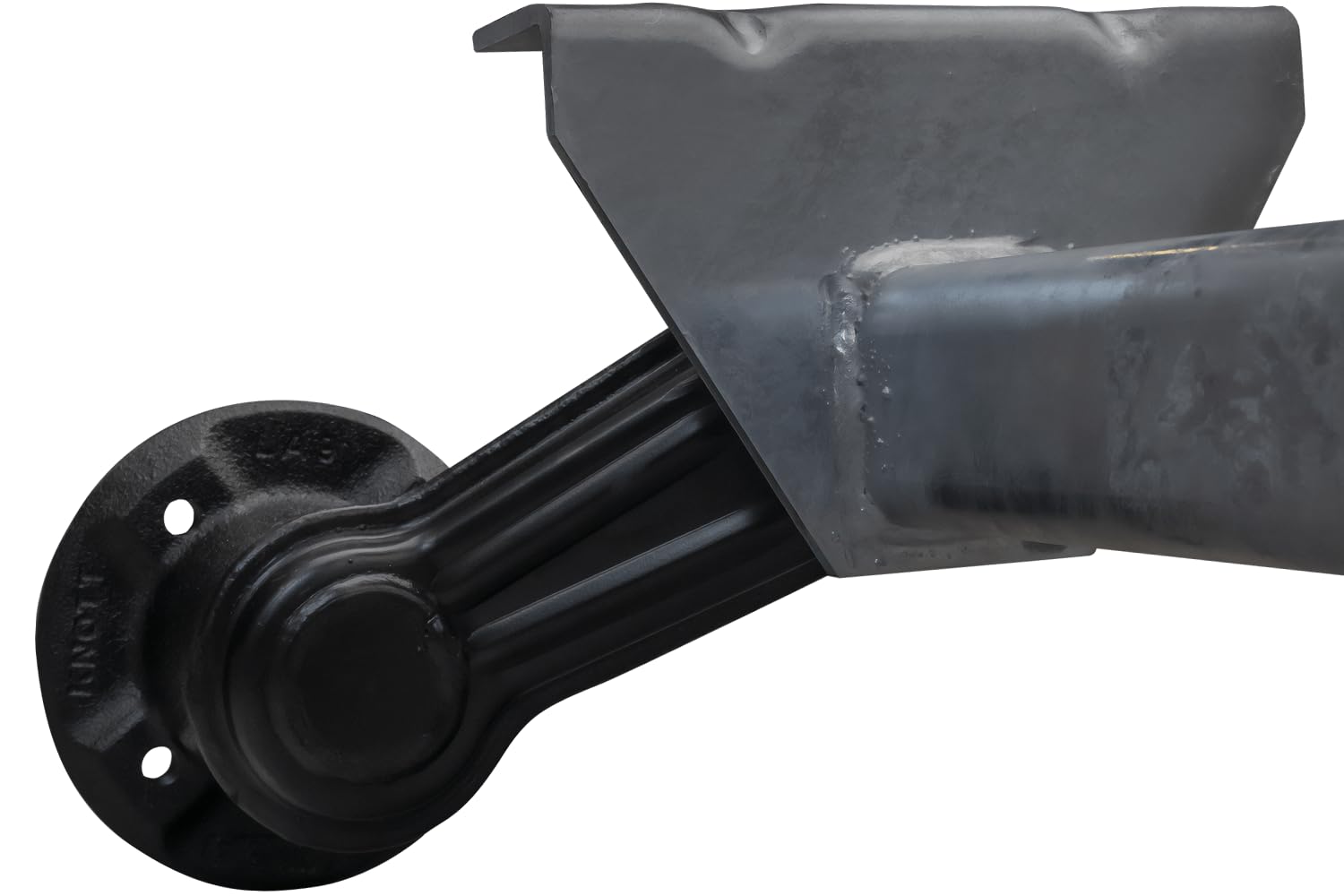 Knott Eje de Torsión sin Freno para Remolque Ligero 750 kg, Conducción Estable y Segura, Distancia de Montaje 1070 mm y Bujes 1370 mm, Ataque de Rueda 4x100, Modelo VG7-L