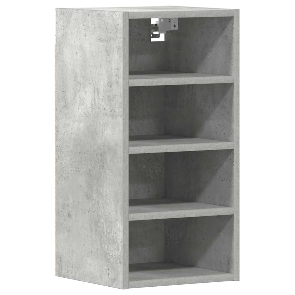 vidaXL Hanging Cabinet Riga Concrete Grey 30x29.5x60 cm Engineered Wood — image 1