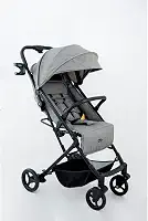 Carrinho de bebê Kira 0 a 15KG cinza - Galzerano