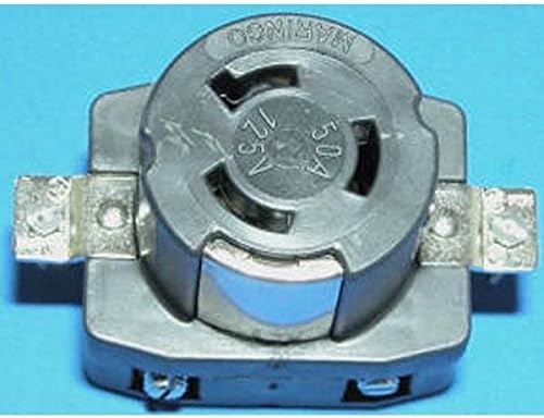 AMRM-6370CR Marinco 50 Amp 125V Shore Power Receptacle