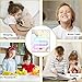 Rainbow Theme Reward Chart, 10 Kids Behavior Charts with 216 Round Stickers, Sticker Incentive Responsibility Chart for Teens Kids Toddler Homework Assignments Attendance-A16