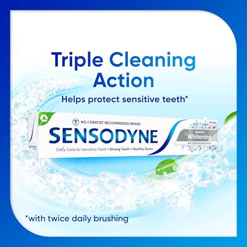 Sensodyne Toothpaste Daily Care, Gentle Teeth Whitening Toothpaste for Everyday Care, 75ml - Image 4