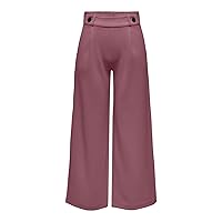 JDY Donna Pantaloni Marlene Largo Vita Elastica GEGGO Nuovi Pantaloni Culotte Flare Lunghi