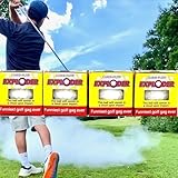JP Lann Exploding Golf Balls (4-Pack) – Prank Balls That Burst Into White Smoke – Hilarious Gag Gift for Golfers – Perfect for Birthdays, Bachelor Parties & Stocking Stuffers
