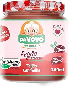 Feijão tipo vermelho prontinho Da Vovó.