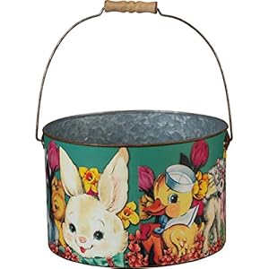 Primitives by kathy have a happy easter decorative bucket set 950 diameter x 625 750 diameter x 475  urban country home decor