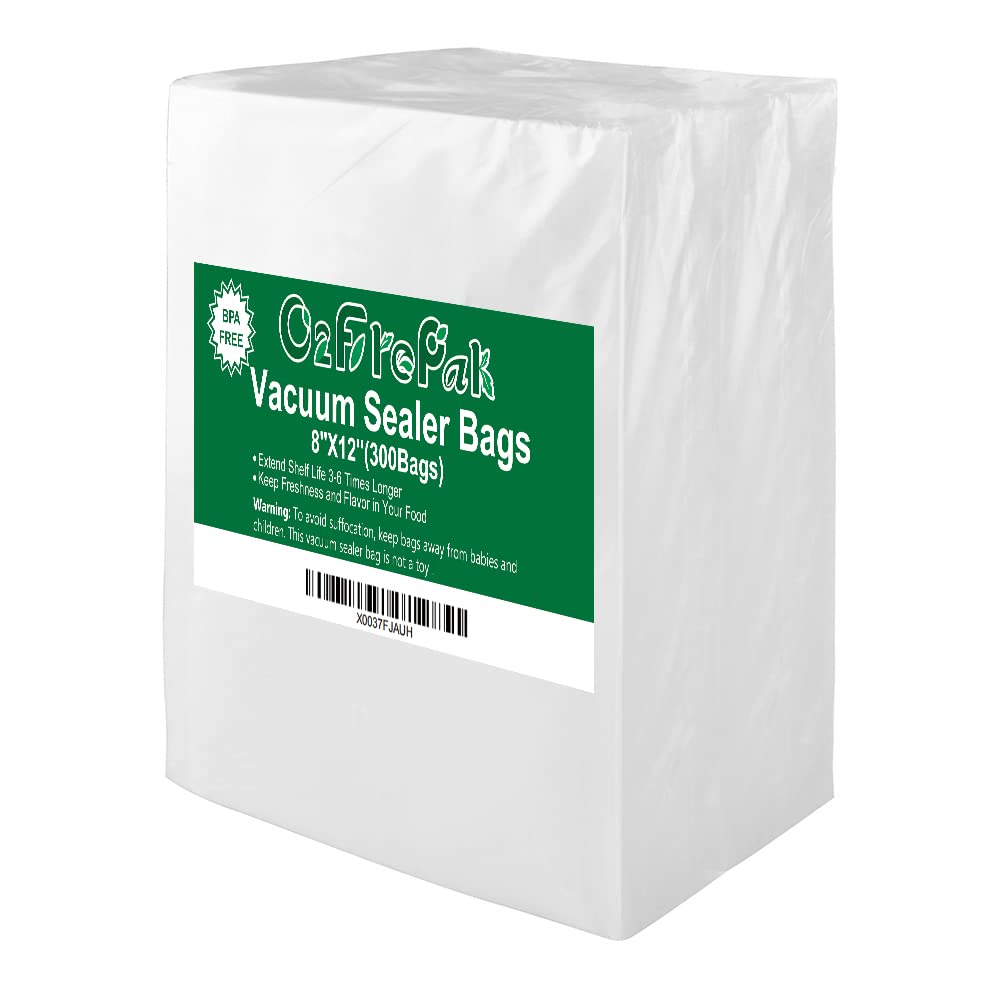 O2frepak 300 Count Vacuum Sealer Bags