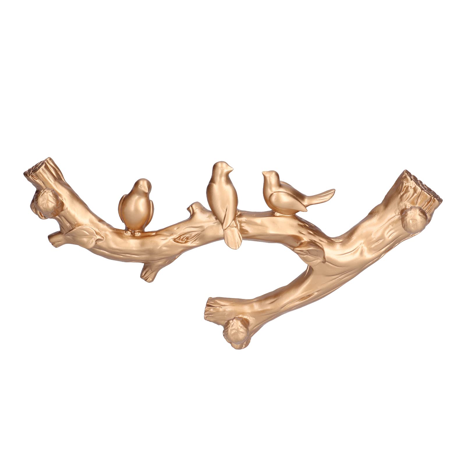 Gvhhol Birds On Tree Branch Decor Wall Mounted Coat Rack
