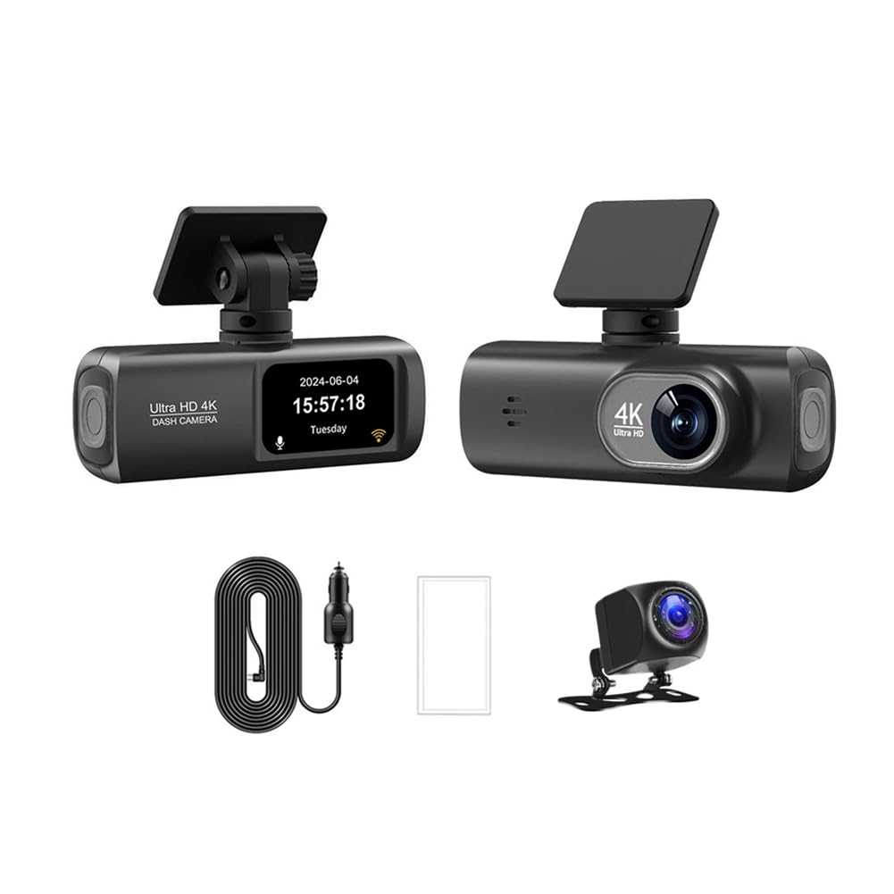 Enregistreur de Conduite V22 HD 4K Double Enregistrement et Interconnexion de Téléphone Portable Enregistreur de Véhicule de Piste de Conduite A