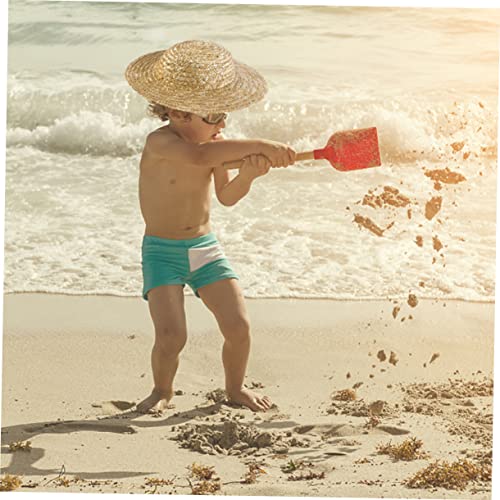 CHILDWEET 1pc Painting Straw Hat for Boy Girl Creative Prop for Nursery and Kindergarten Diameter Fun Decoration for Boy Girl Day and Birthday Parties3