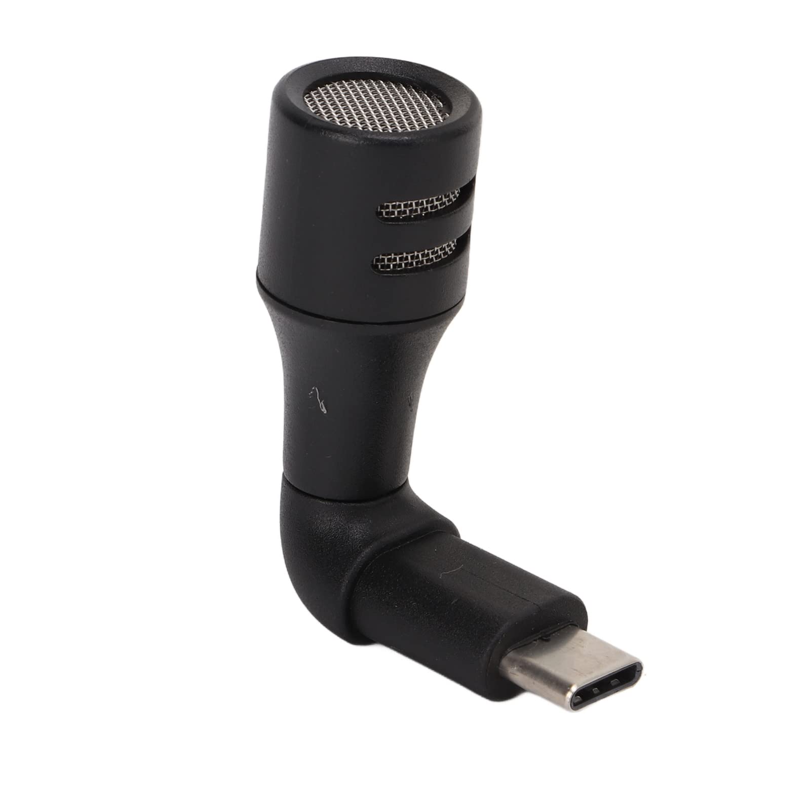 Wtyczka Typu C Mikrofon Wideo do Smartfona Telefon Komórkowy Dookólna Wysoka czułość Kąt 90° Mikrofon Typu Plug and Play w Aplikacji Wideo do Smartfona Wtyczka C